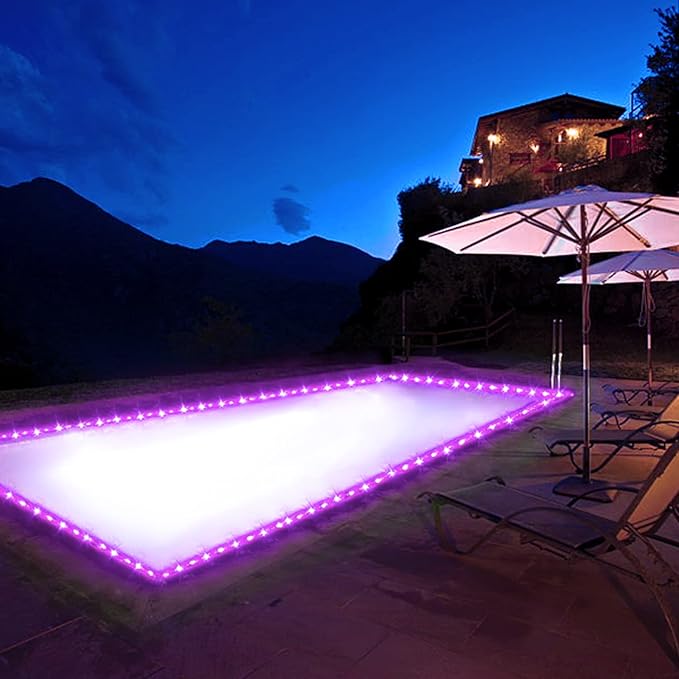 JMEXSUSS 200 LED Pink Solar Rope Lights,72ft 8 Modes Solar Rope Lights Outdoor Waterproof LED, Pink Solar Fairy Lights for Fence,Gazebo,Yard,Walkway
