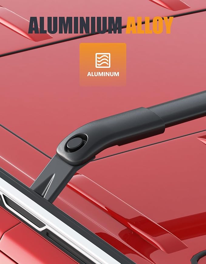 KINGGERI Roof Rack Cross Bars Compatible with 2022-2026 Jeep Wagoneer & Grand Wagoneer & Wagoneer L & Grand Wagoneer L, Heavy Duty Aluminum Roof Rails Crossbars Rooftop Black