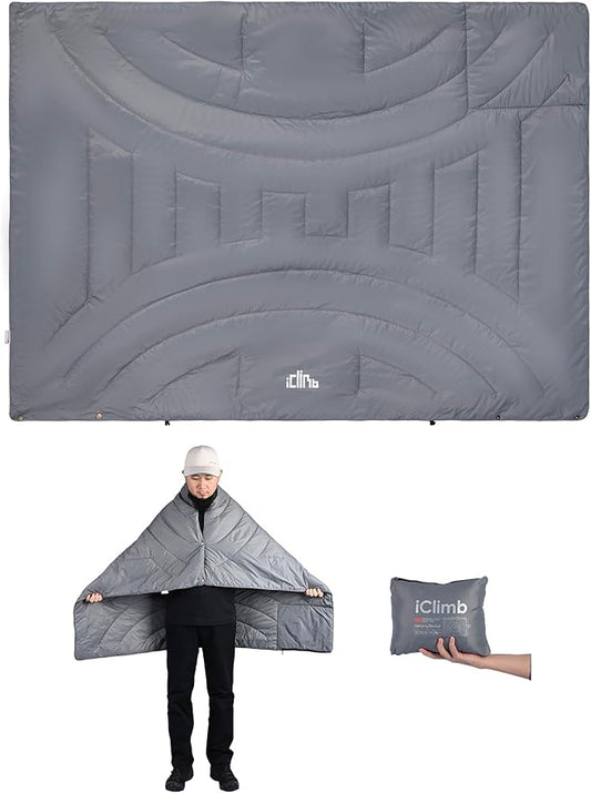 iClimb 3M Thinsulate Insulation Warm Camping Blanket Ultralight Compact