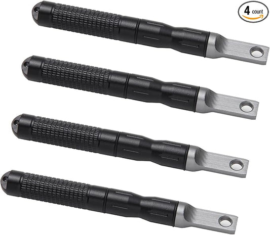 4PCS Ferro Rods Fire Starter Sticks Fire Striker Flint and Steel Fire Starter Kit Survival Flint Fire Steel Spark Magnesium Rod for EDC,Camping,Hiking,Emergency Survival Kits