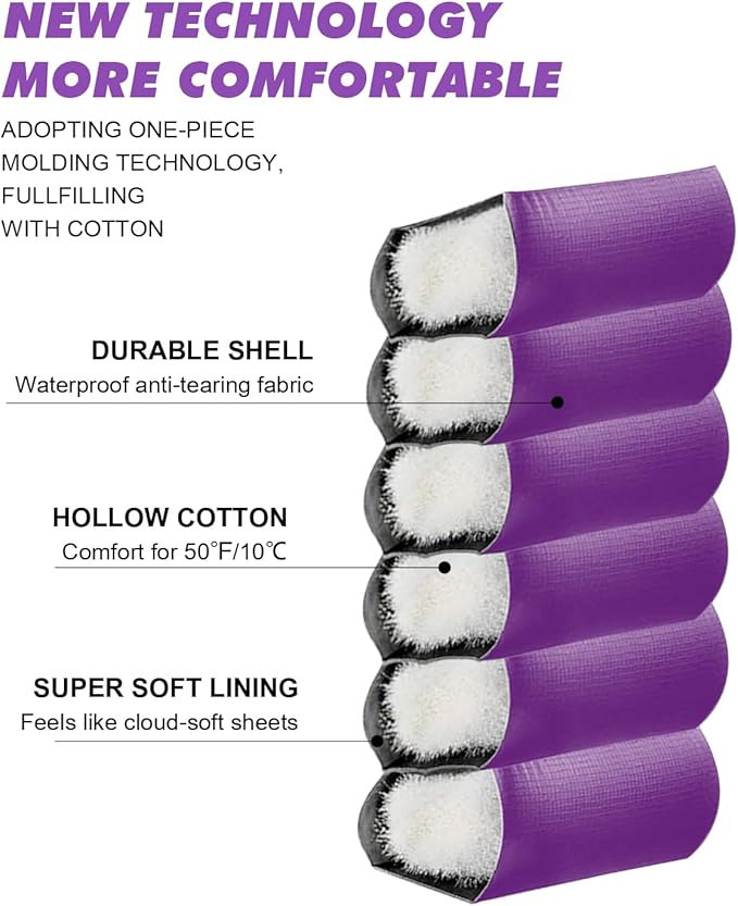 Lightweight 3-Season Sleeping Bag for Adults/Kids Camping, Compact w/Compression Sack, Waterproof Ripstop, Portable for Backpacking Hiking Travel