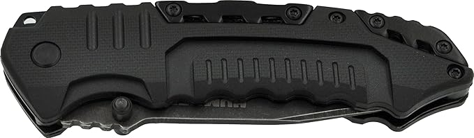 Humvee HMV-RCN-RM1 Recon Mission Kit with Digital Watch, Knife and Tactical LED Flashlight, Black and Tan)