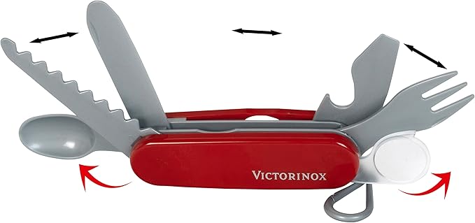 Theo Klein Victorinox 9.6092.1 Pocket Knife Toy The Pocket Knife for Young Children Who Want One of Their Own in VX Red 4.4 inches