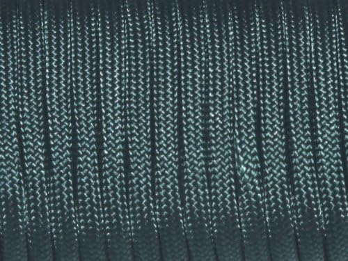 7 Strand Core 550lb Paracord Parachute Cord Lanyard Mil Spec Type III-100ft (Blackish Green(22#))