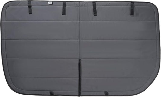 Magnetic Insulated Sliding Door Window Cover for 2007-2026 Mercedes-Benz Sprinter NCV3/VS30 Vans with No Plastic Trim, Blackout Privacy Sun Shades for Stealth Camping – Dark Gray