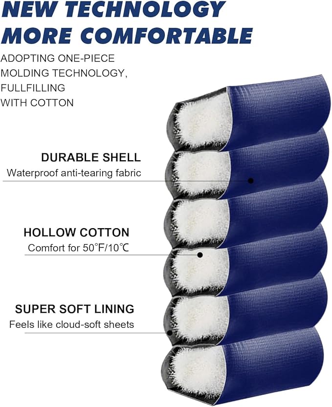 Lightweight 3-Season Sleeping Bag for Adults/Kids Camping, Compact w/Compression Sack, Waterproof Ripstop, Portable for Backpacking Hiking Travel
