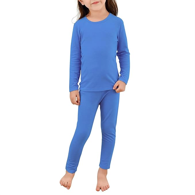 Thermal Underwear for Kids Toddler Winter Base Layer Long Johns Sets for Girls Boys