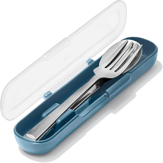 OXO Good Grips Prep and Go Utensils With Case - Ocean Blue