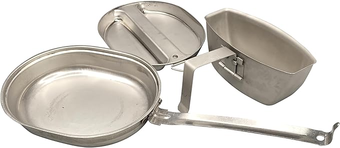 Mess Kit & Canteen Cup Set, US Army M1942 - Original US GI
