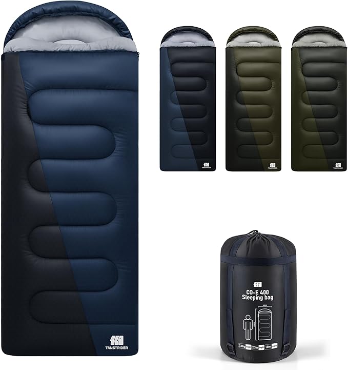 Sleeping Bags for Adults Cold Weather & Warm,Backpacking Camping Sleeping Bag for Tall Girls Boys,Lightweight,Compact,Waterproof Camping Gear for Traveling,Hiking,Hotel,Outdoor & Indoor