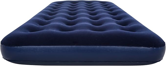 Bestway 67001E Flocked Air Bed Twin