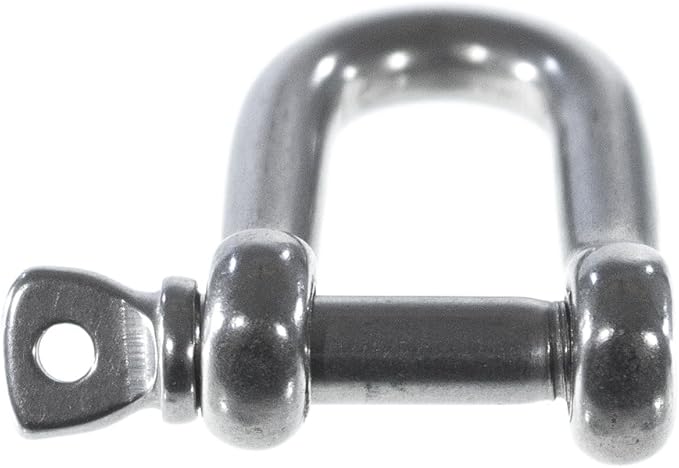 Paracord Planet Stainless Steel B-Shackles and D-Shackles for Paracord Survival Bracelets