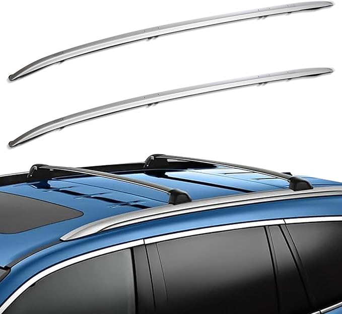 SCITOO Roof Rack Cross Bar 165LBS Compatible with for Honda CRV Cr-V 2017-2022 2 Roof Side Rails Silver