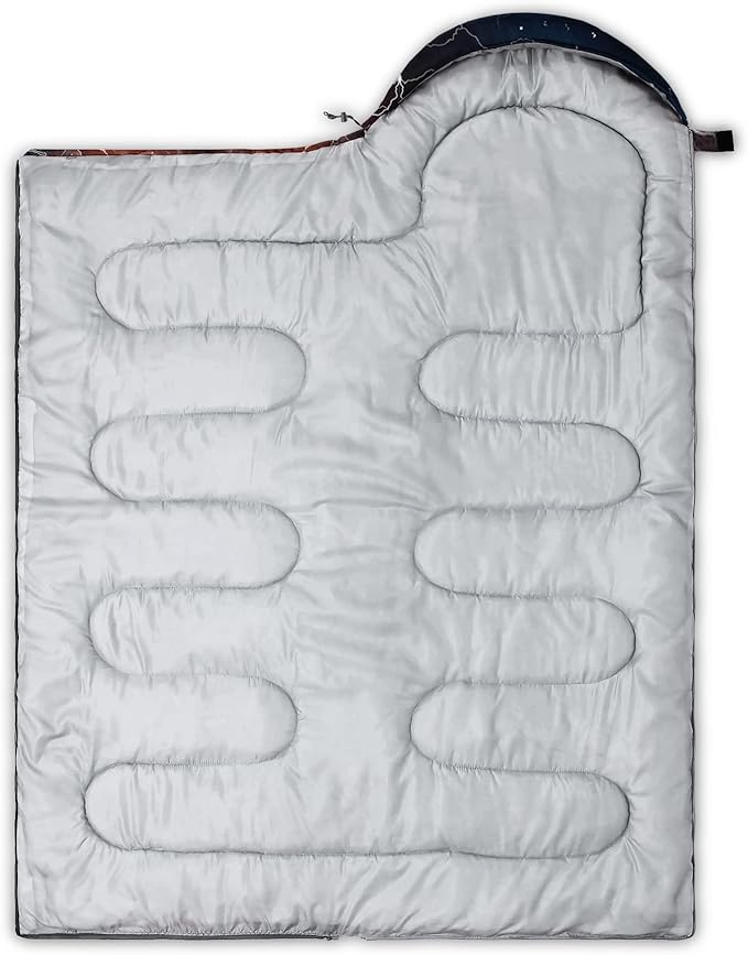 QOOMO Axolotl Cute Camping Sleeping Bags,3 Season Warm & Cool Weather,Lightweight,Waterproof Sleeping Bags for Adults & Kids,Traveling,and Outdoors