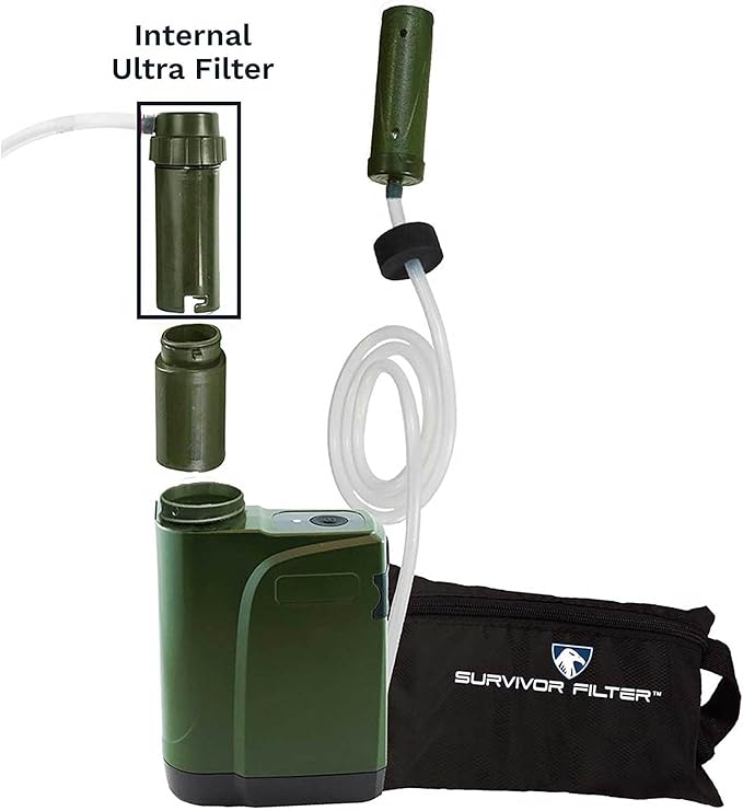 Survivor Filter - Internal Ultra Replacement Filter | USA Tested - Compatible with PRO & PRO X Portable Emergency Water Filter