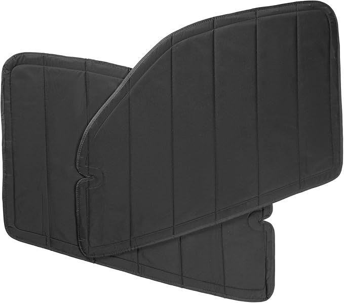 Magnetic Insulated Front Door Window Covers (Pair) for 2019-2026 Mercedes-Benz Sprinter VS30 Van, Blackout Privacy Sun Shades for Stealth Camping – Dark Gray