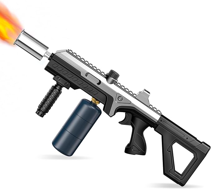 Heavy Duty Propane Torch,27.5" Grill Gun &Flame Thrower with Front Handle,Professional All-in-One Gas Torch Kit for BBQ,Meat Searing,Fire Pit,Charcoal Starter & Weed Torch,Max 3272°F(No Tank)