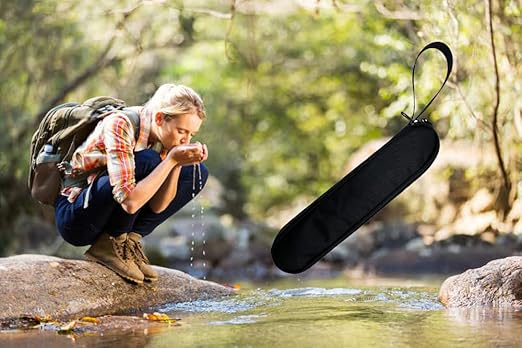 Wanty Water Filter Nylon Storage Case Portable Travel Carry Case for Life-Straw Peak Series Personal Water Filter for Hiking Camping Backpacking