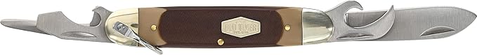 Old Timer 23OT Scout Knife Folding Pocket Knife with Can Opener Carry