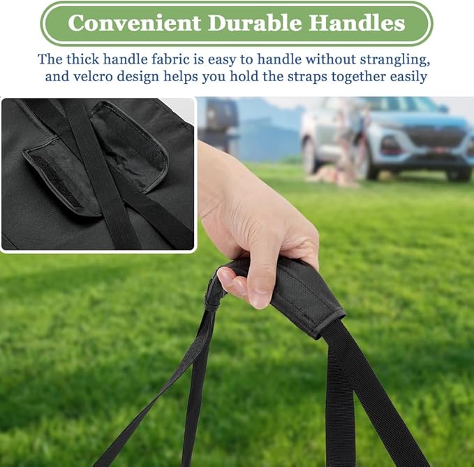 Hammock Storage Bag, Waterproof Heavy Duty Hammock Cover Portable Hammocks Stand Carrying Bag - 62"L x 10"W x 10"H