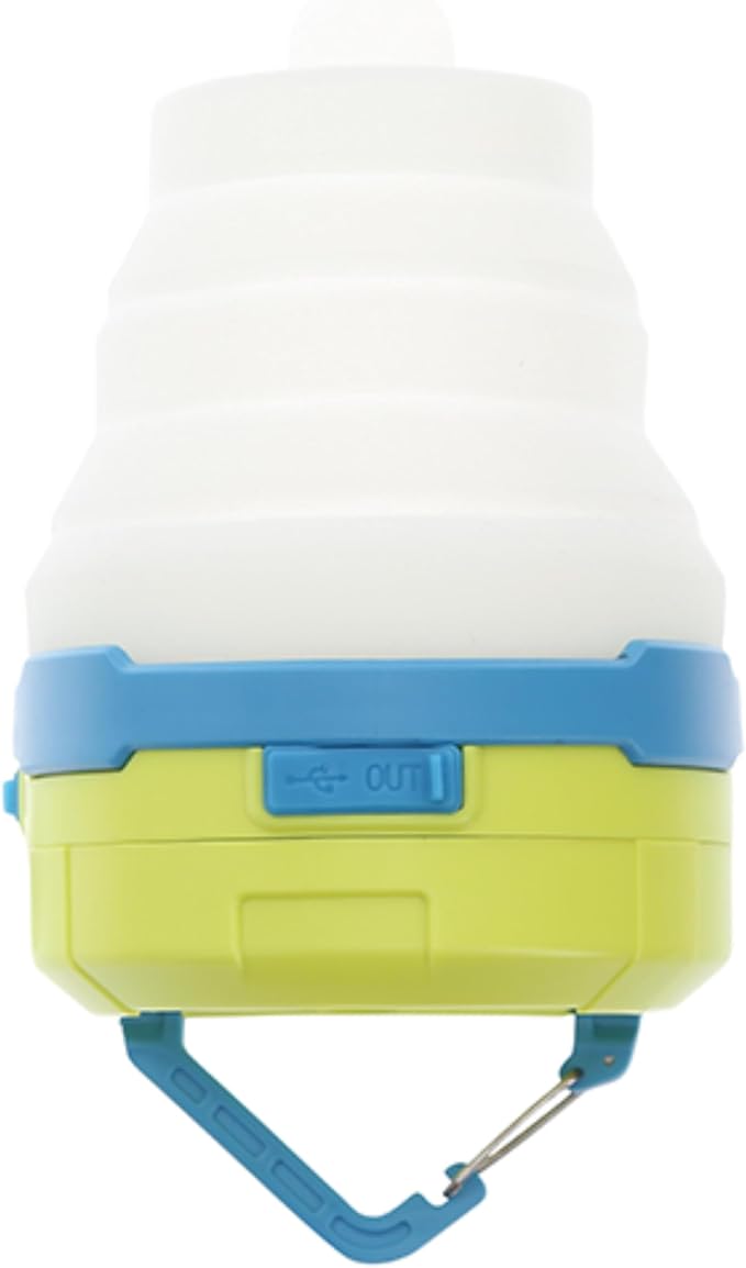 UST Spright 3AAA LED Collapsible Water and Impact Resistant Mini Lantern with 100 Lumens and Hook for Camping, Hiking, Emergency and Outdoor Survival, 2pk 20-02980