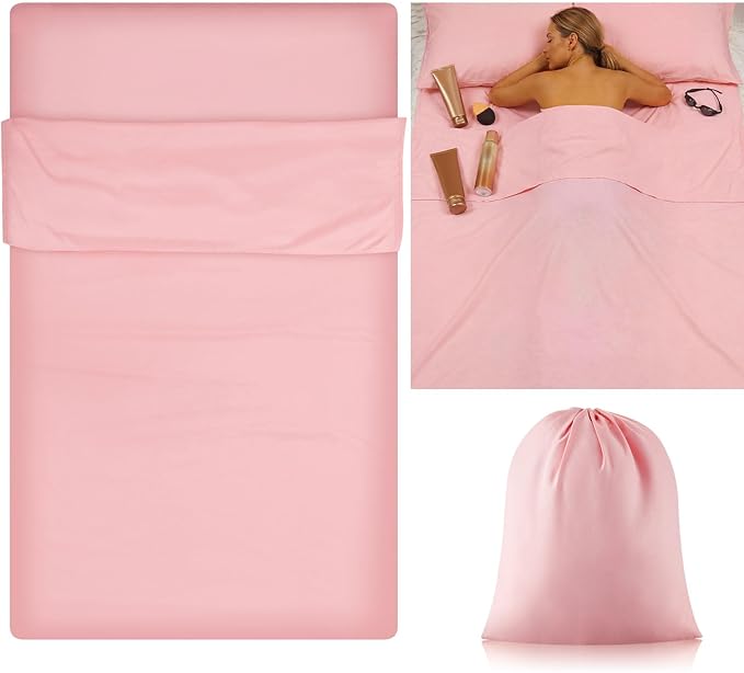 Irenare Self Tan Sleep Sack Reusable Body Self Tanners Lightweight Breathable Tanning Sleeping Sac for Bed Travel Sleeping Bag
