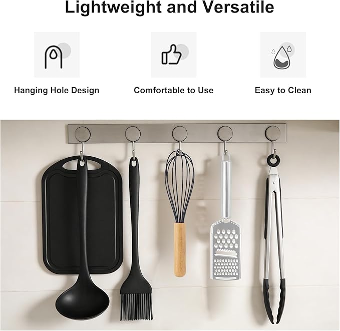 Camping Accessories Kitchen Cooking Utensils Set, Portable Outdoor Camp Cookware Set, Silicone Camper Essentials Gear Must Have Supplies for Travel RV BBQ Grill Picnic Hiking