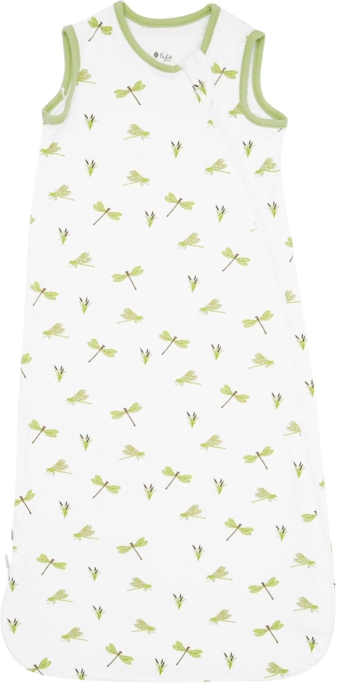 KYTE BABY Unisex Rayon Made From Bamboo Sleep Bag for Babies and Toddlers, 0.5 Tog (Medium, Dragonfly)