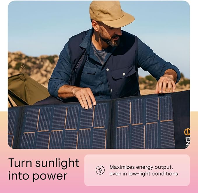Enphase IQ PowerPack 1500Wh + 200W Solar Panel Kit | UL 9540A Certified Solar Generator | Home Backup Power Outage | LFP Battery | IQ8 Microinverters | Enphase App | Charges in ~8 Hours