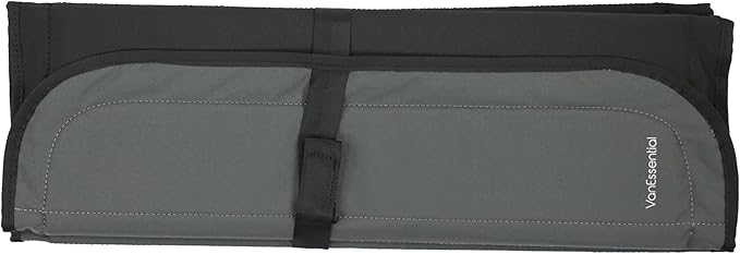 VanEssential Insulated Blackout Crew AMA Direct Fit Slider Window Cover Designed for RAM Promaster- Charcoal Gray