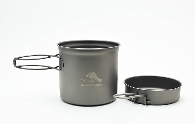 TOAKS Titanium 1100ml Pot with Pan