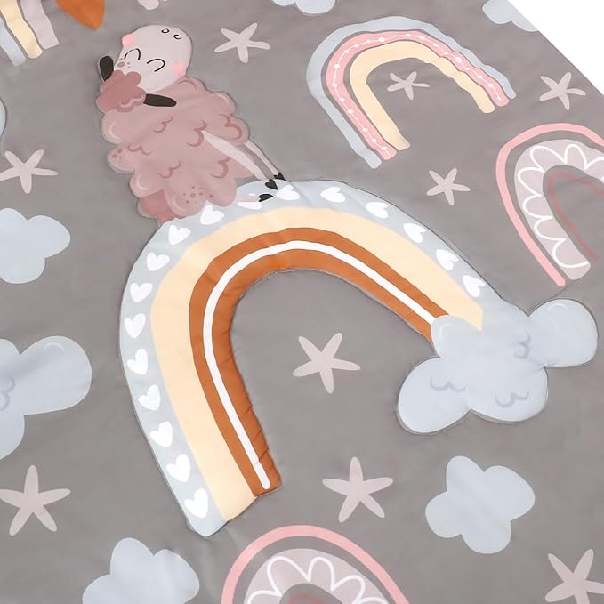 Kids Sleeping Bag, Sleeping Bags for Boys & Girls, Large Kids Sleeping Bag with Pillow, SlumberSoft Slumber Bags, Child Sleeping Bags for Travel Naps and Sleepovers,63" x 30"