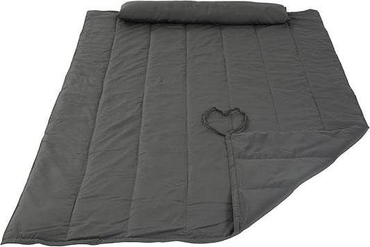 SUNCREAT Outdoor Portable Hammock Pad, 2 Person Polyester Hammock Pad, Dark Gray