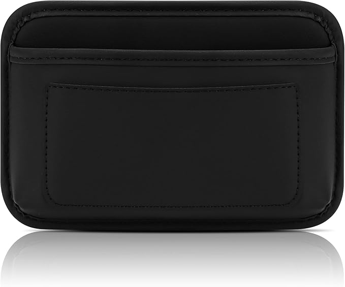 Accmor Universal Car Side Pocket Organizer, PU Leather Car Pocket Pouch Cell Phone Sunglasses Holder, Car Phone Pocket Organizer Accessories for Car Seat, Door, Window, Console