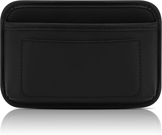Accmor Universal Car Side Pocket Organizer, PU Leather Car Pocket Pouch Cell Phone Sunglasses Holder, Car Phone Pocket Organizer Accessories for Car Seat, Door, Window, Console