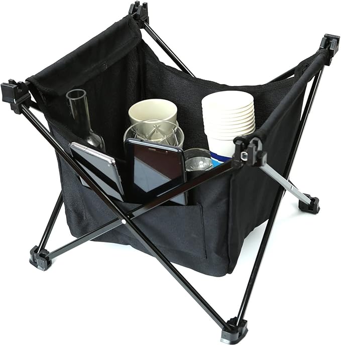 ROCK CLOUD Portable Camping Table Ultralight Aluminum Camp Table with Storage Bag Folding Beach Table for Camping Hiking Backpacking Outdoor Picnic, Small