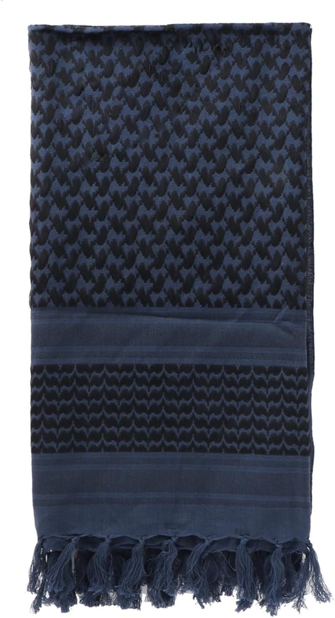 Ever Fairy Military Shemagh Tactical Desert Scarf Cotton Arab Keffiyeh Tactical Scarf Head Neck Face Wrap for Men Women