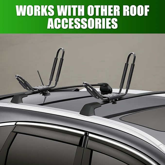 Roof Rack Cross Bars for Honda CRV 2012 2013 2014 2015 2016, 150lbs Capacity Aluminum Roof Racks Rooftop Luggage Rack Cargo Carrier Cargo Bars for Canoe Bike Kayak Snowboard Skiboard