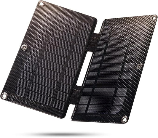 Raddy SP4 4W Portable Solar Panel, 5V 0.8A Foldable Solar Panels Emergency Kit for Outdoor, Compatible with All Weather Radios SW10 SH-905 SW5 SL10