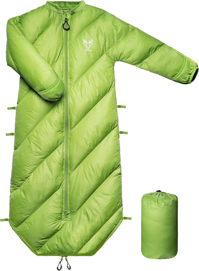 Walkable Toddler Sleeping Bags for Kids, Boys Girls (2T-4T) - Puffy Camping Sleeping Sack for Indoor, Outdoor, Travel, Sleepover, Slumber Party (up to 46 in)- Machine Washable, Lightweight
