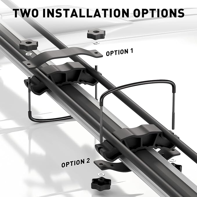 Wildroad Car Roof Platform, Universal Roof Flat Rack Combo 90" x 47" x 1.3" Heavy Duty Roof Rack Platform with Cargo Bag, Cargo Net, Ratchet Straps and Anti-Rust Sealant Fits for SUV Truck Cars
