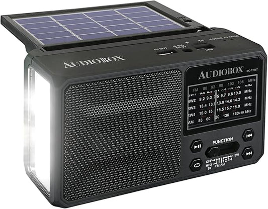 Audiobox RX-12BT Multiband Solar Emergency Radio