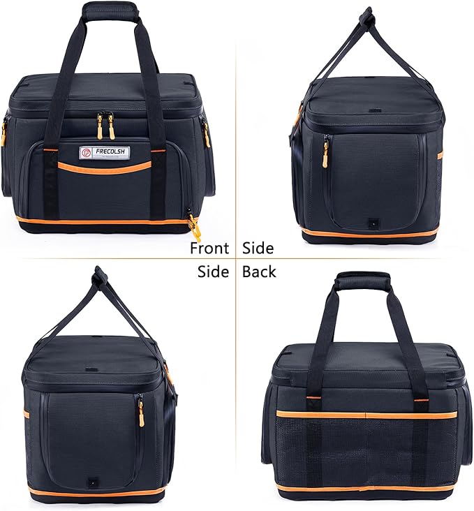 Travel Carrying Case Compatible with Jackery 1000Plus, 1500,1500Pro, 2000 Pro Portable Power Station Storage Case with Molded Hard Bottom,Side Ventilation for Jackery Accessories Solar Generator