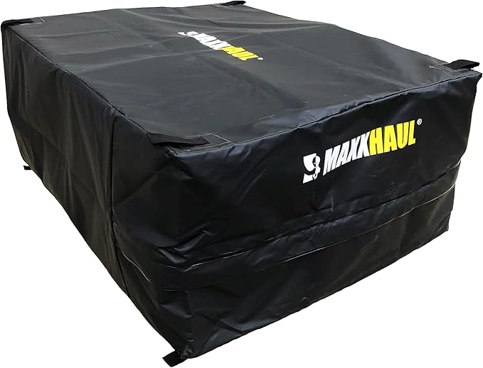 MaxxHaul Truck Bed Cargo Bag - 26 Cu. Ft. Heavy Duty Waterproof Carrier for Pickup Trucks & SUVs - 50"x40"x22" - Includes Bungee Cords (50130)
