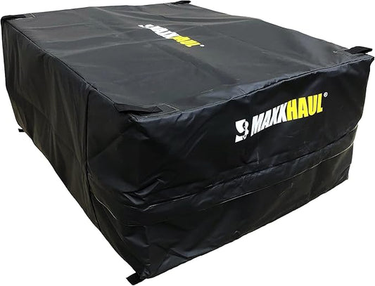 MaxxHaul Truck Bed Cargo Bag - 26 Cu. Ft. Heavy Duty Waterproof Carrier for Pickup Trucks & SUVs - 50"x40"x22" - Includes Bungee Cords (50130)