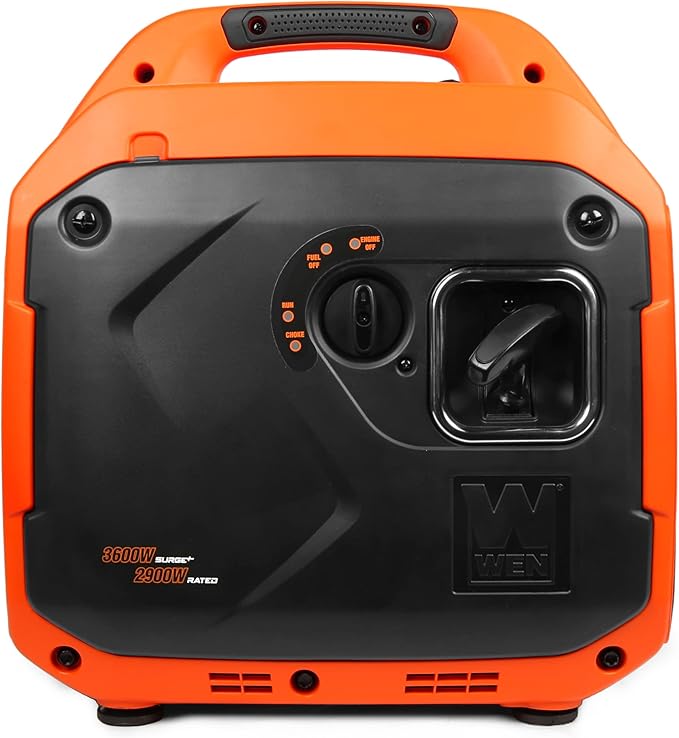 WEN Quiet and Lightweight 3600-Watt RV-Ready Portable Inverter Generator with Fuel Shut Off and CO Watchdog (56360iX)