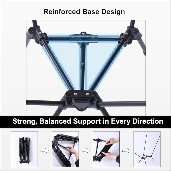 Wildhiker Portable Compact Folding Camping Chairs – Lightweight High Back with Pillow, Deep Recline, ArmPads, Side Pockets-for Motorcycle, RV, Backpacking, Travel, Festival – Green