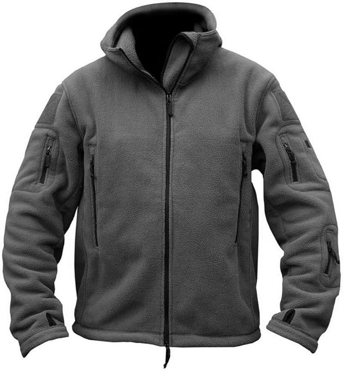 ReFire Gear Men's Warm Military Tactical Sport Fleece Hoodie Jacket