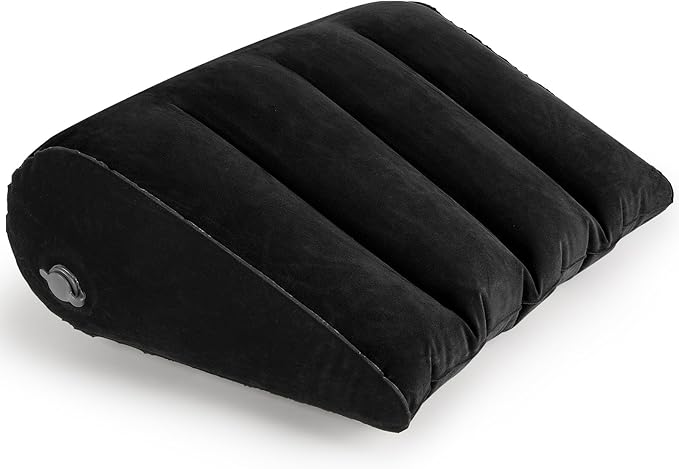 USHMA Inflatable Wedge Pillow for Traveling, Portable Blow up Travel Wedge Pillow for Sleeping in Bed, Fast Inflation & Deflation Inflatable Bed, Ideal for Home, Travel, and Outdoor