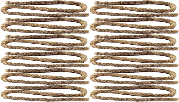 Bushcraft Fire Starter Kits. Ferrocerium Rod, Multi Tool Fire Striker, Waterproof Waxed Jute Rope Tinder, Survival Paracord, Emergency Whistle, Burlap Bag